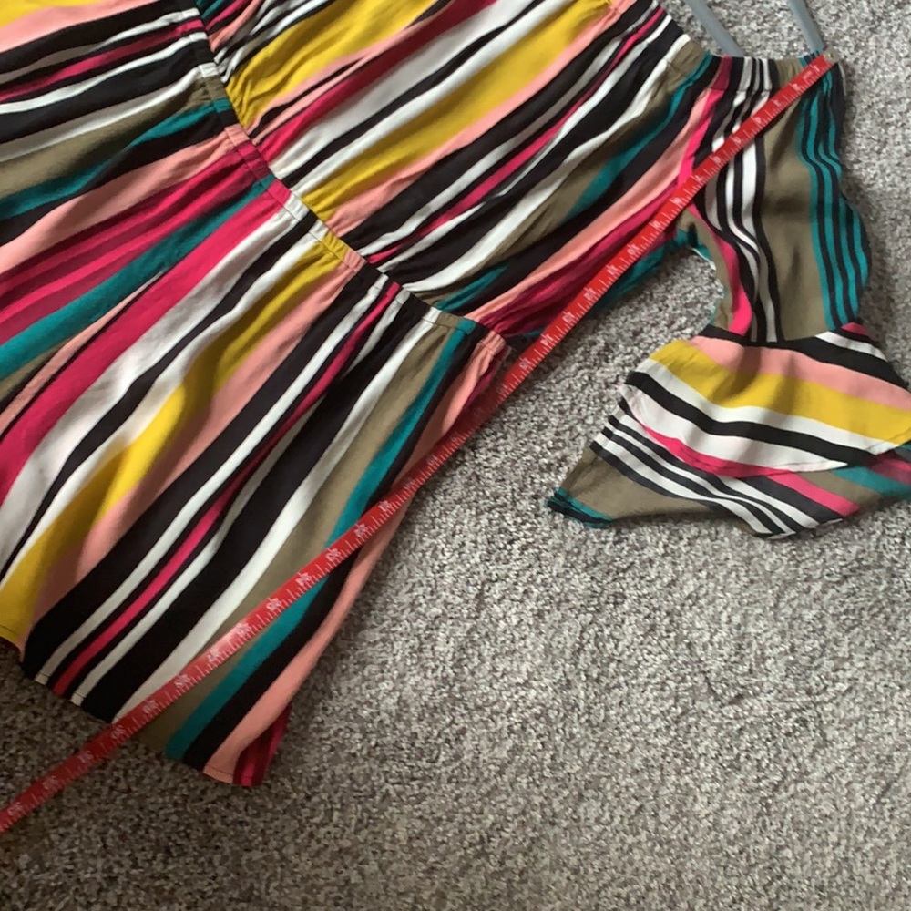 Bright Strip Romper - Picture 4 of 6